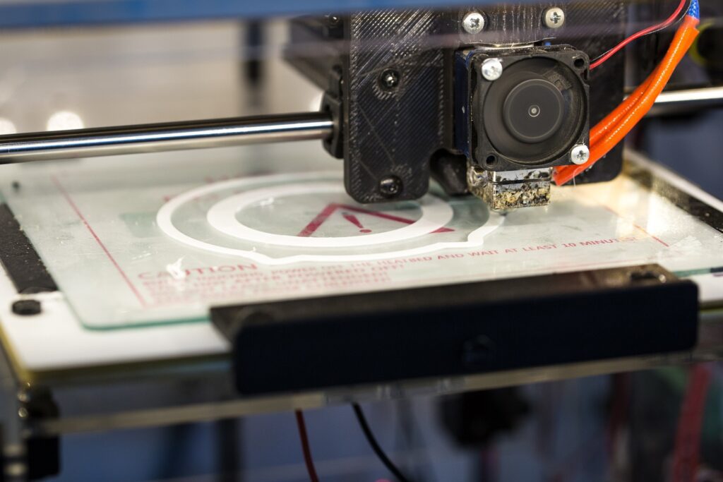 3D-Drucker bei der Arbeit